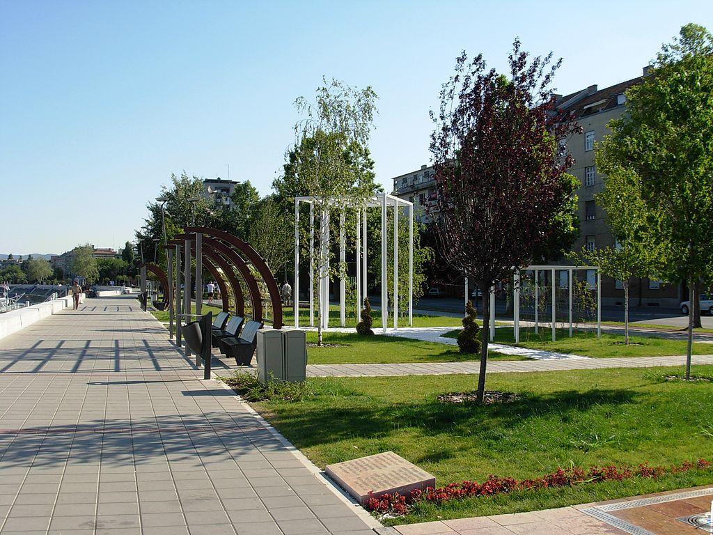 Apartment Riverside Gem Novi Sad Luaran gambar